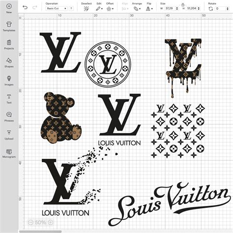 Louis Vuitton on Cricut